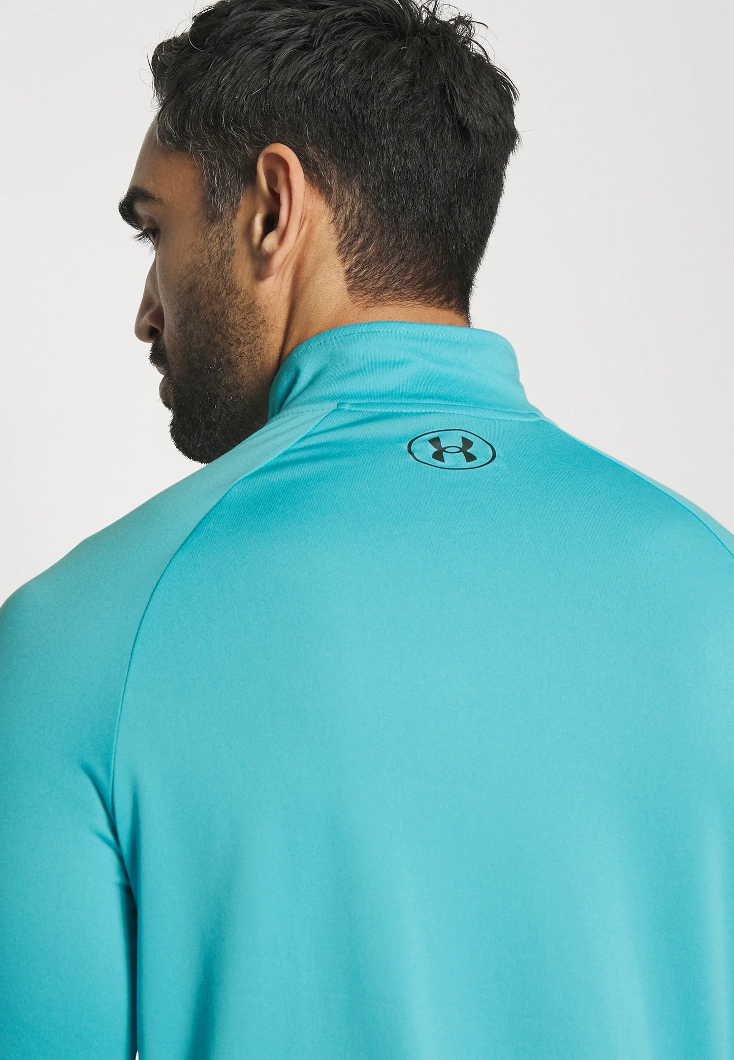 UNDER ARMOUR 1/4 ZIP - GLACIER BLUE