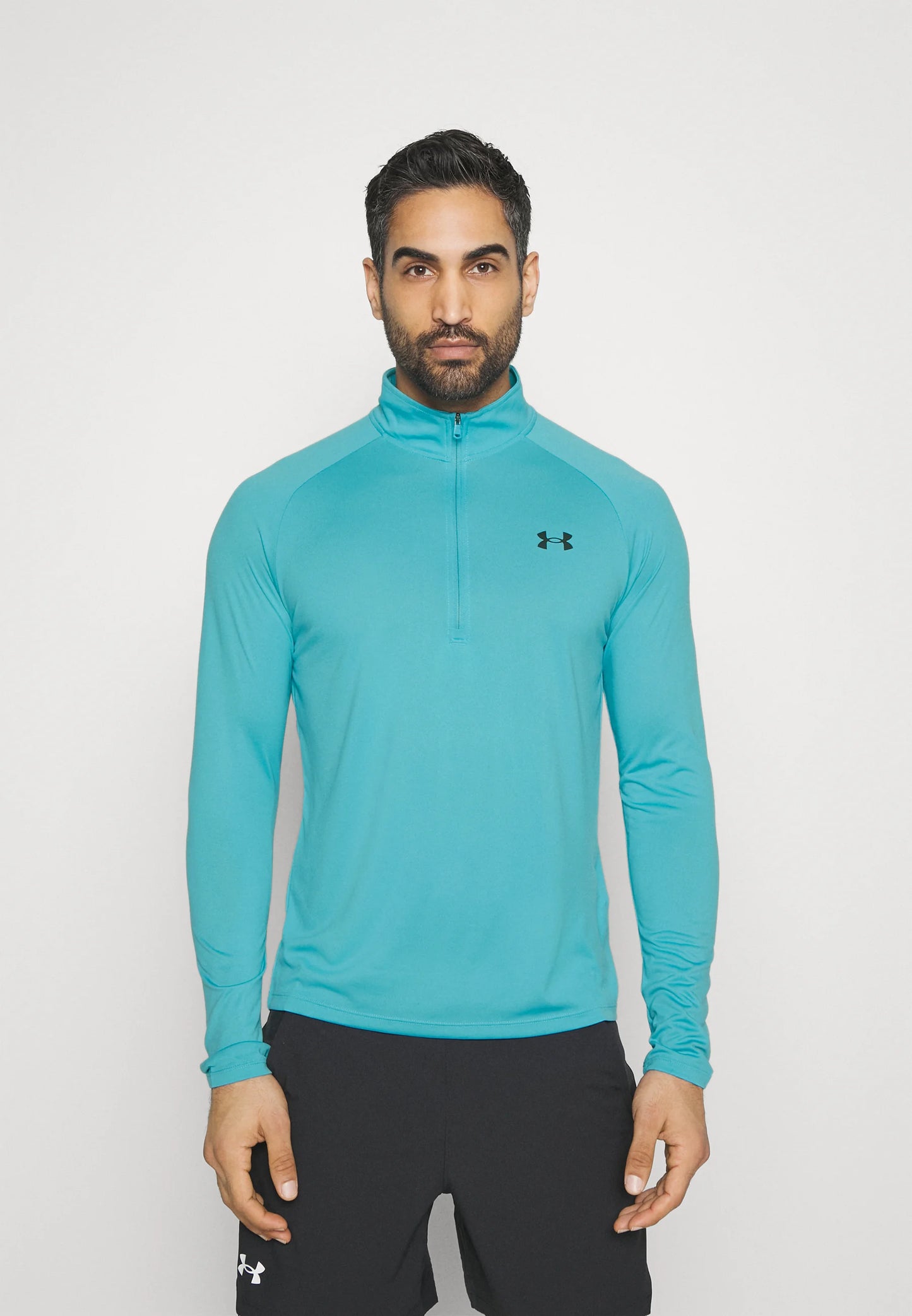 UNDER ARMOUR 1/4 ZIP - GLACIER BLUE