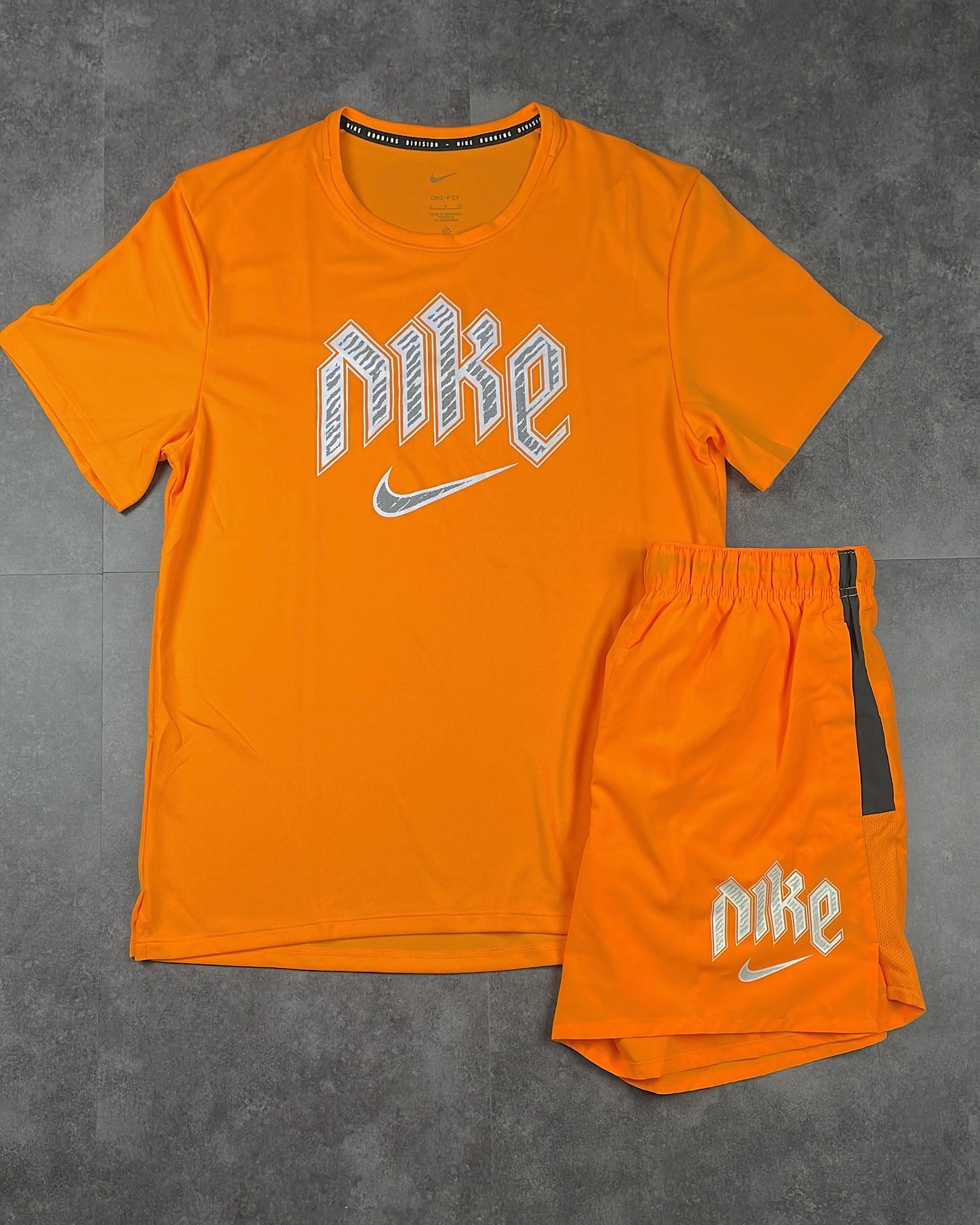 NIKE RUN DIVISION SET - ORANGE