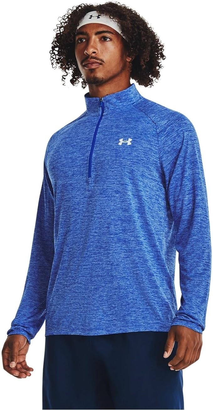 UNDER ARMOUR 1/4 ZIP - ROYAL BLUE