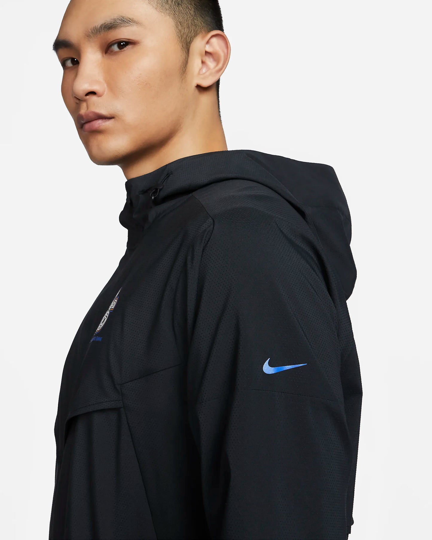 NIKE REPEL 'BRS' WINDRUNNER - BLACK