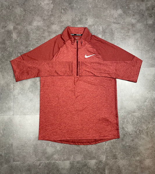 NIKE ELEMENT 2.0 1/4 ZIP - MAROON