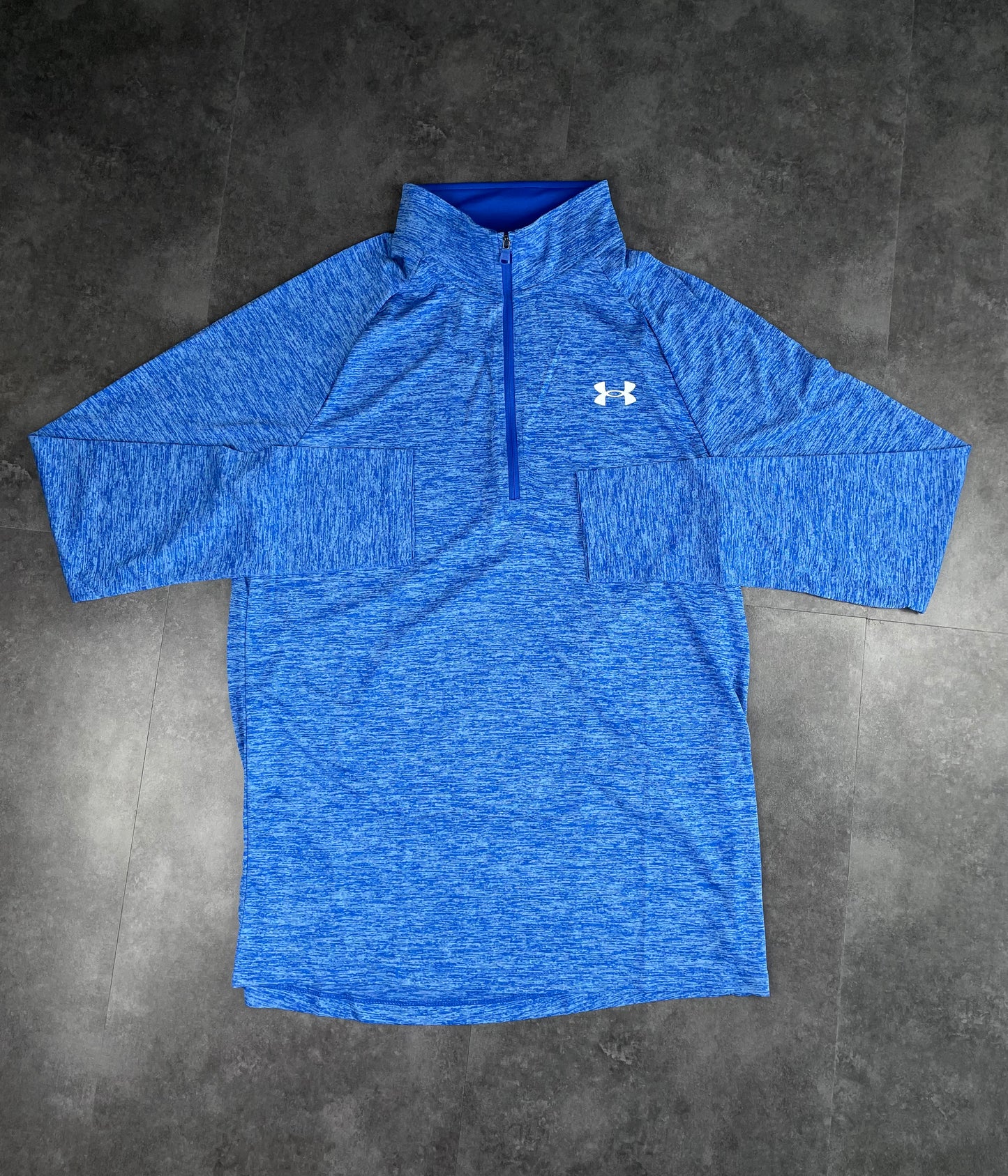 UNDER ARMOUR 1/4 ZIP - ROYAL BLUE