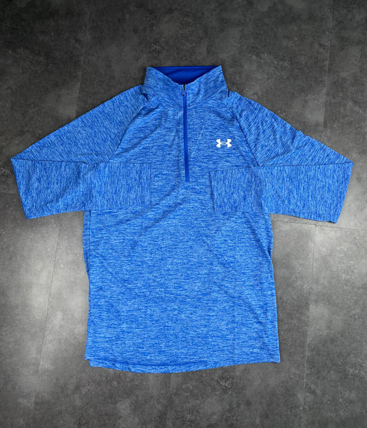 UNDER ARMOUR 1/4 ZIP - ROYAL BLUE