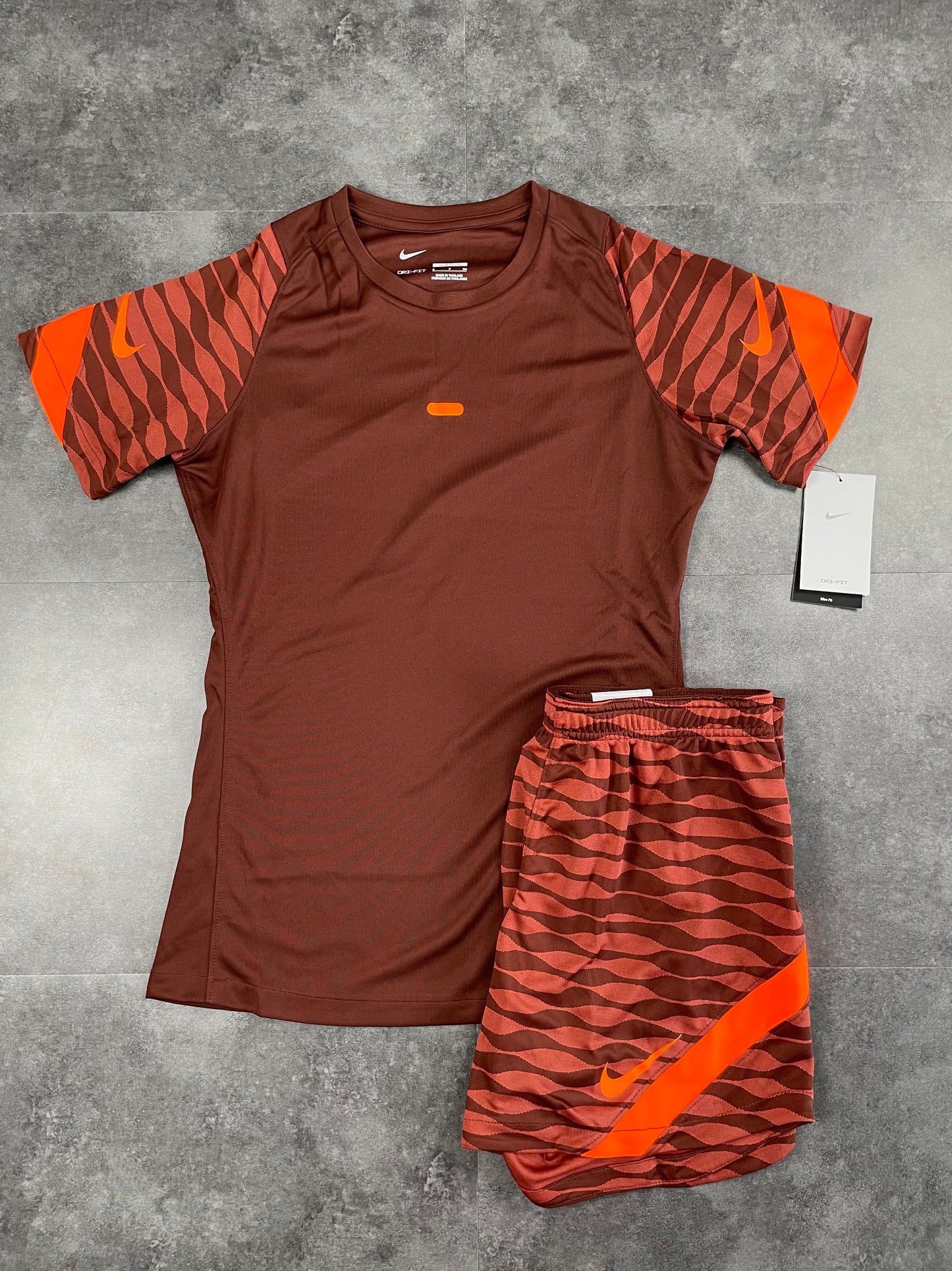 NIKE STRIKE WOMENS GYM SET - BRONZE/ORANGE