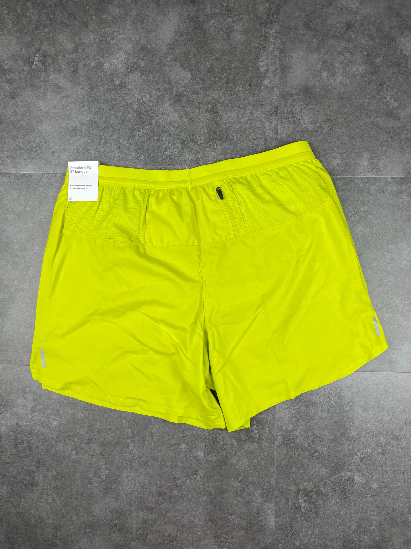 NIKE FLEX STRIDE SHORTS 5" - BRIGHT CACTUS