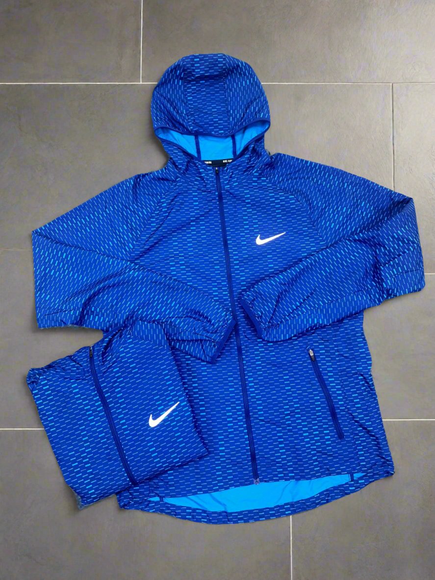 NIKE RARE DIGITAL JACKET - BLUE