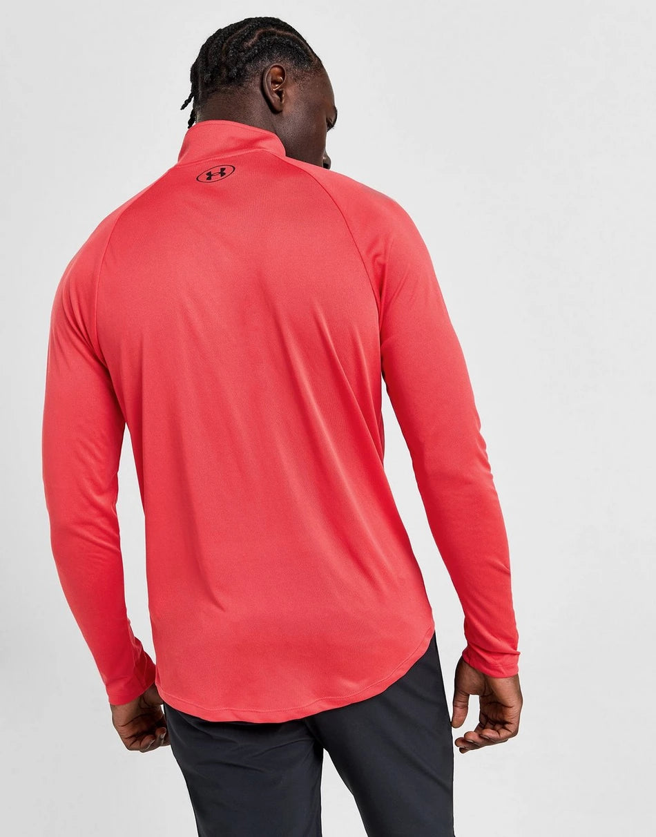 UNDER ARMOUR 1/4 ZIP - CRIMSON